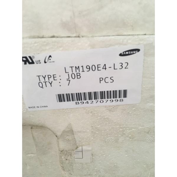 250 Nightness Flat Lcd Panel , 19.0'' Computer Lcd Display LTM190E4-L32 SAMSUNG 1440X900