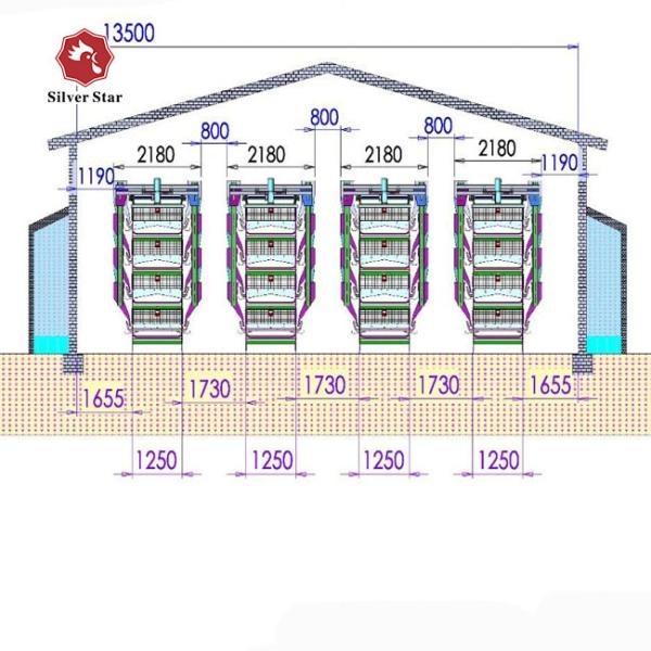 Big Size 85*62.5*50 Cm Broiler Chicken Cage Baby Chick Used