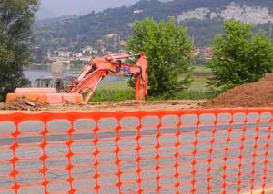 Orange Heavy Duty Windbreak Netting 30m 50m Windbreak Mesh Fencing