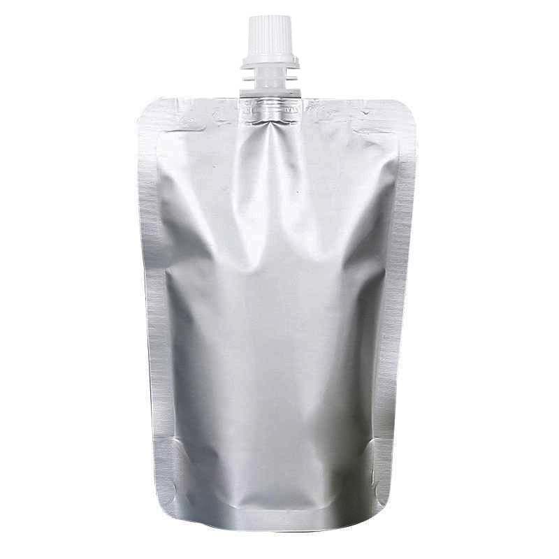 Custom Printed Matte Aluminum Spout Pouches Leak Proof For Juice Wine Liquid Food Storage