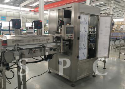 Rustproof Sleeve Labeling Machine For Plastic Bottle Glass Bottle Cap