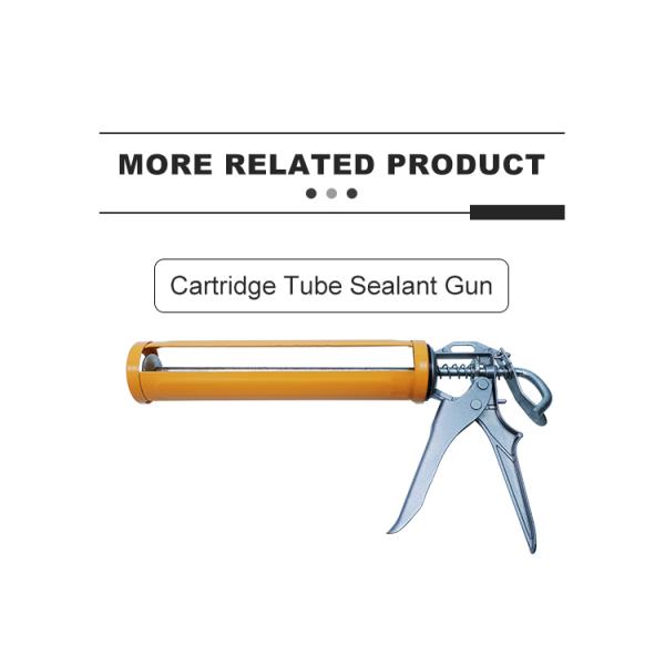 Construction 600ML 20OZ Manual Sausage Pack Caulking Gun with Needle