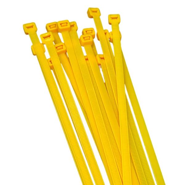 10 Inch Colour Cable Ties Heavy Duty 7.6*250mm Multi Purpose With 120 LBS Tensile Strength