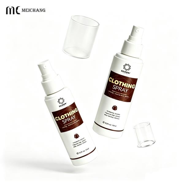 PCR Recycled Fine Mist Spray Bottle for Maternity and Home Textile Smoke Odor Removal with Leak Proof Anti Clog Upside Down Design（MC-280-5）