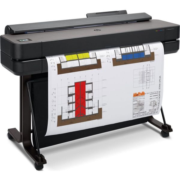 H P T630/T650 Engineering Plotter Printer 36-Inch A0 24-Inch A1 Large Format Color Inkjet Plotter Wireless Network Connection