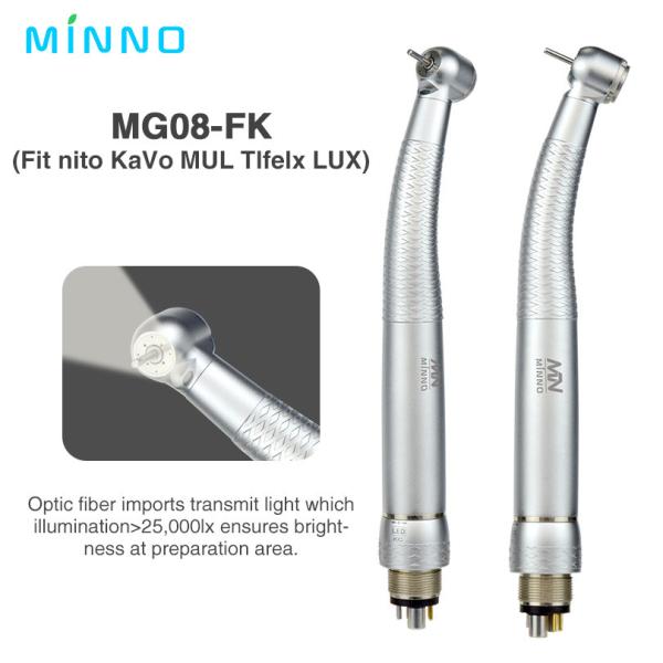 380000rpm Fibra óptica de alta velocidade de mão LED de mão com gerador