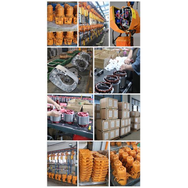 Участок 3 подъем цепного блока 3 тонн высокоскоростной электрический с вагонеткой