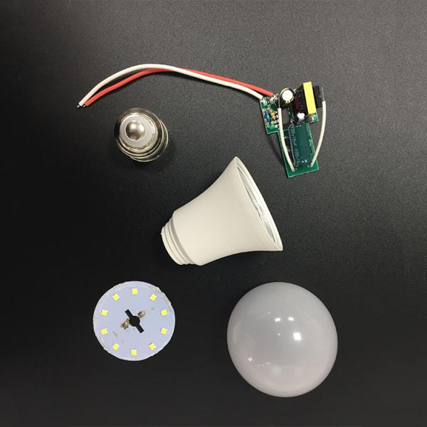 White LED Light Source Incandescent Bulb Light A60 Type LED Bulb for Power Factor PF 0.95