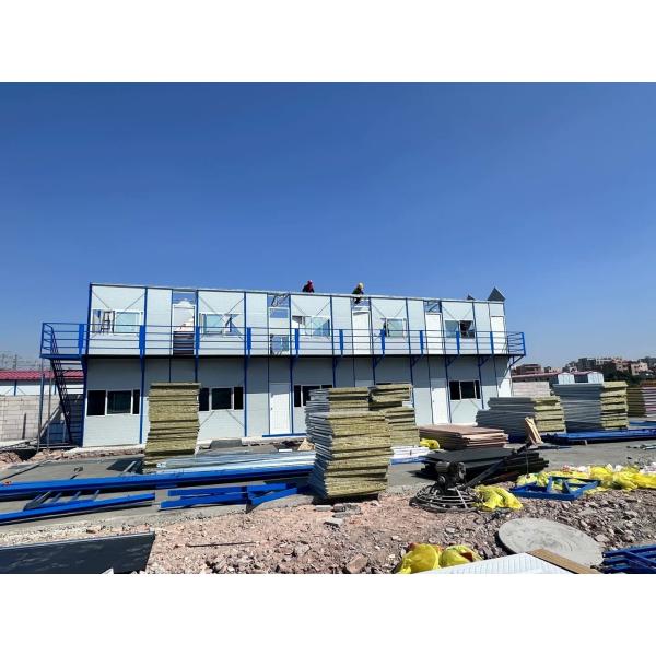 Aluminum Window Prefabricated Residential House with Japanese Design Style and Energy Saving Features
