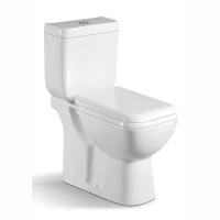 Ensemble de toilette en deux pièces de lavage à grande eau pour la petite commode de salle de toilette de gpf de l'espace 1.0/1.6