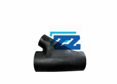45 Degree Lateral Steel Pipe Tee 14 X 12  ASTM A420 WPL6 Sand Blasting Surface