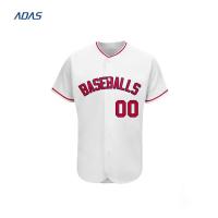 ODM Youth Softball Uniforms Mesh V Neck Custom Youth Baseball Jerseys