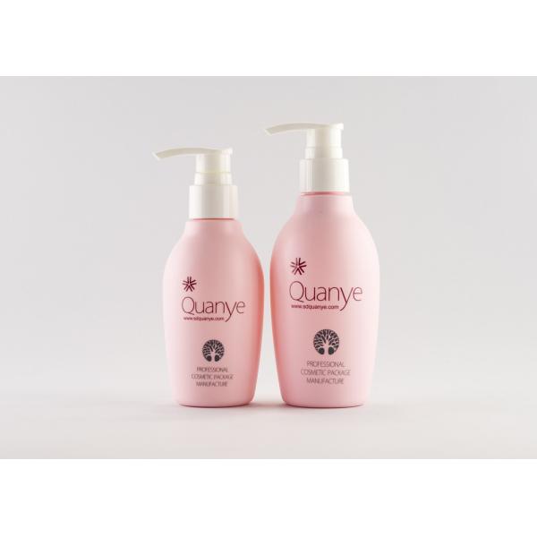 Бутылка PCR Matted розового ЛЮБИМЦА 200ml пластиковая косметическая с белой крышкой ABS