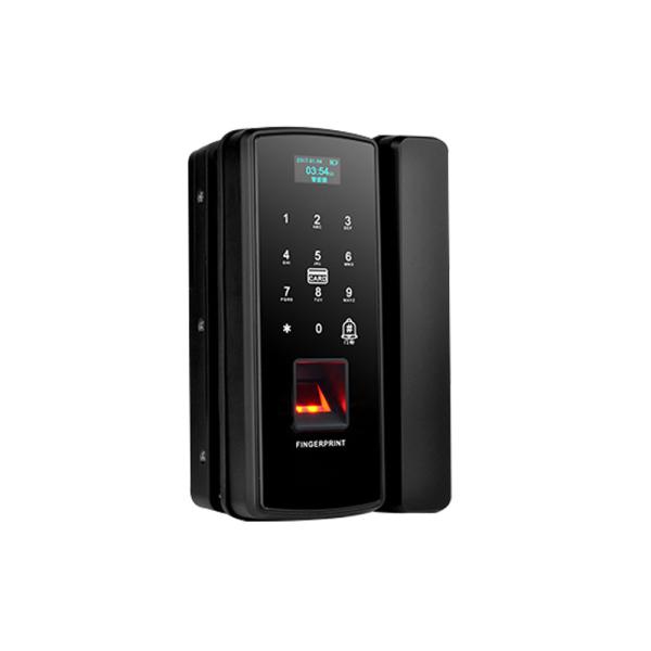 Vida da bateria deslizante da fechadura da porta do vidro plástico da impressão digital OLED de Digitas 3000 vezes
