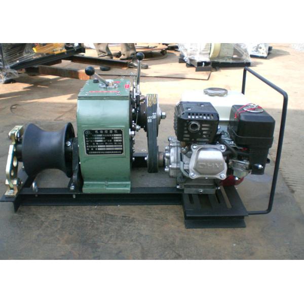 3 Ton gasoline engine speedy capstan winch with shaft driven