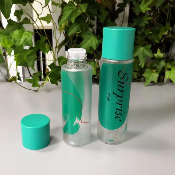 JL-LB313 PET Lotion Bottle 100ml 120ml  Toner Bottle Screw Sealing