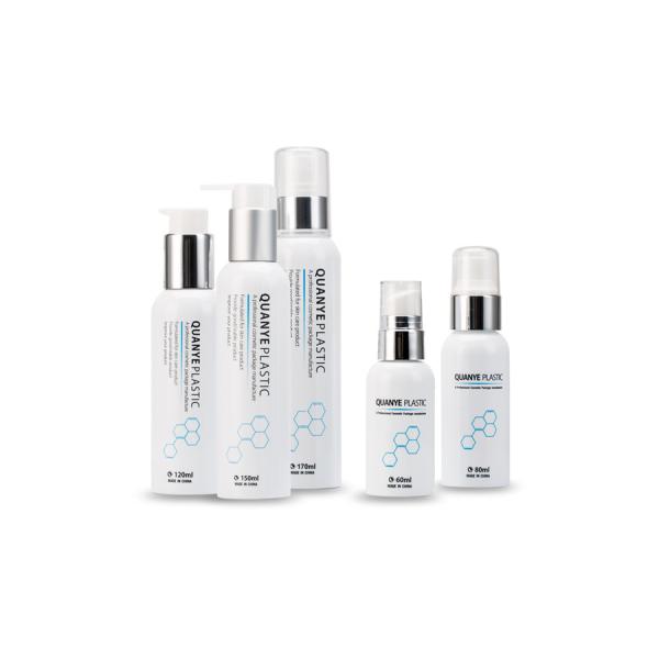 Бутылки ЛЮБИМЦА пластиковые косметические с насосом для сливк лосьона, влажной з