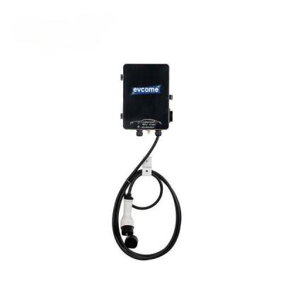 Estação de carregador nível 2 modo 2 ev 14kw 7kw arma única tipo 2 veículo elétrico