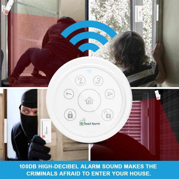 Seed Alarm Tuya Wifi Emergency & Security System(SAS-5001W)