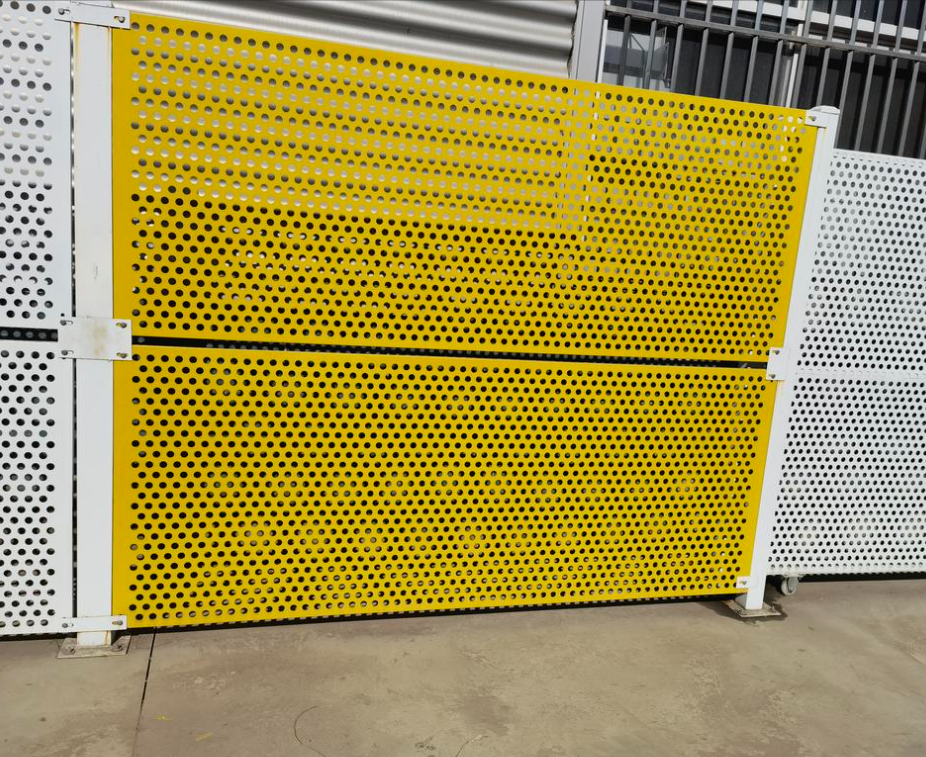 Workshop Isolation Sheet Warehouse Fence Punching Plate Perforated Metal Fence