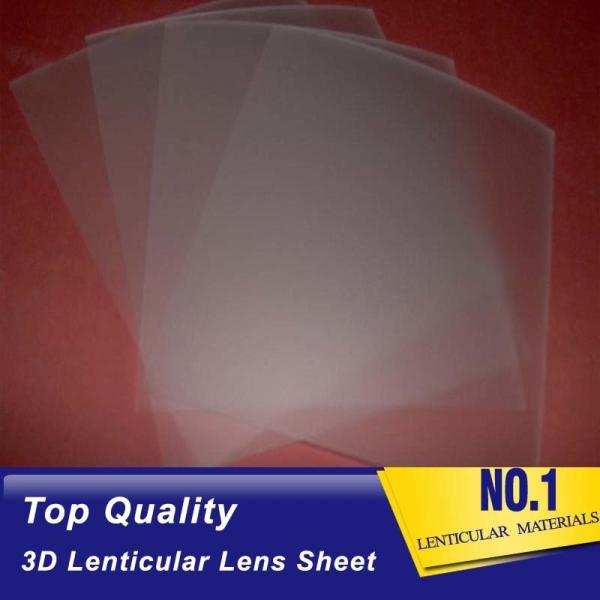 Blank PP 3D Lenticular Sheets Suppliers 75 lpi PP Excellent Custom 3D Lenticular Plastic Sheets For Sale Ecuador