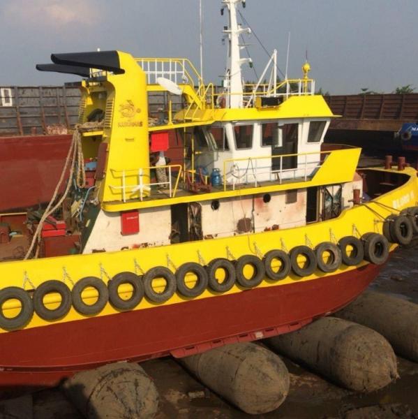 Airbag de borracha marinha anti-explosão de alta qualidade para lançamento de navios e levantamento de peso e salvamento