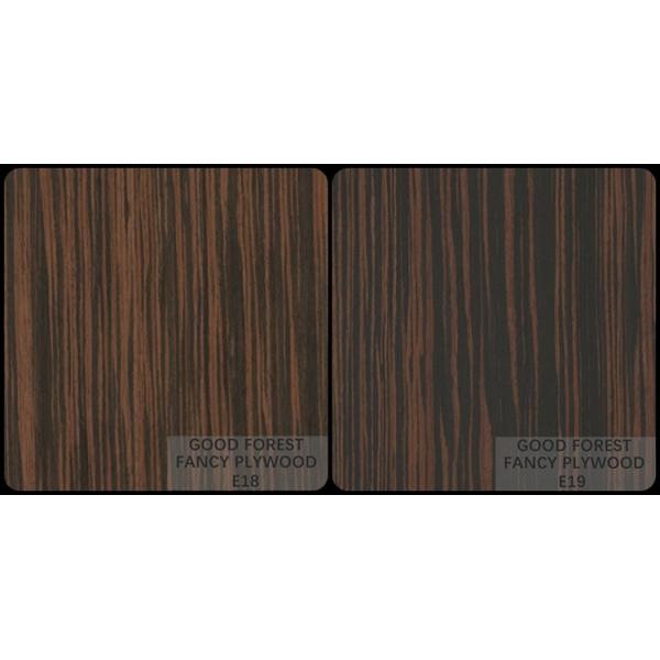 Доска переклейки ODM причудливая подгоняла панель переклейки облицовки черного дерева