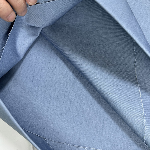 128*60 Antistatic Polyester 240Gsm Cotton Gauze Fabric Customized