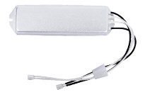 Automotive-grade 100WS aluminum cast pre-charge resistor, multiple terminal options available.