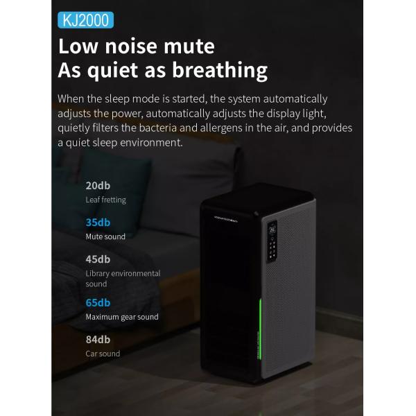 Large Area Medical Air Purifier H14 True Hepa Filter Other Household Medical Devices Household Air Purifiers