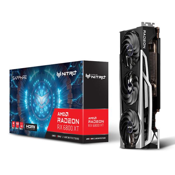 Sapphire RX 6800XT 16GB Nitro GDDR6 NITRO Gaming ETH Bitcoin Mining Graphic Cards