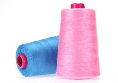 Da marinha da cor dos bens do poliéster linha 20/3 de costura para sapatas/tampões/calças de brim