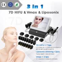 3d 4d 5d 7d 8d Hifu amincissant ride de levage de visage de machine l'anti