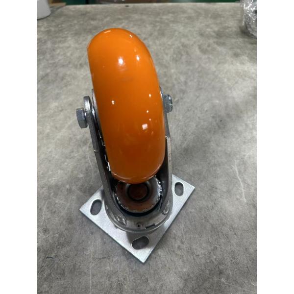 4'5'6'8' roues de chariot en nylon/PU/ caoutchouc/TPR roues à rouleaux industriels lourds