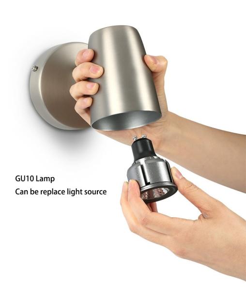 Hotel bedside lamp GU10 E27 reading lamp headboard wall light luxury hotel wall lamp villa bed retro wall light