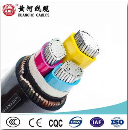 Low Voltage Armoured Electrical Cable STA SWA AWA Polyvinyl Chloride PP Tape