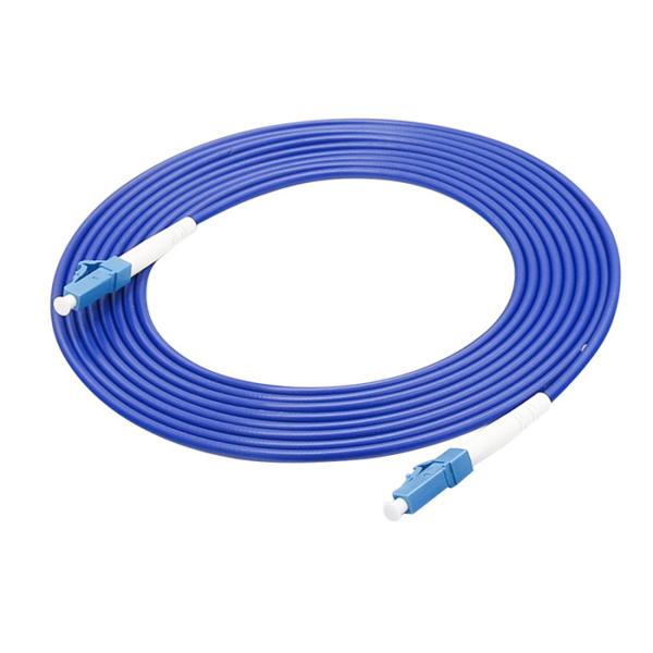 10m Rat Proof LC To LC Single Mode Fiber Patch Cable
