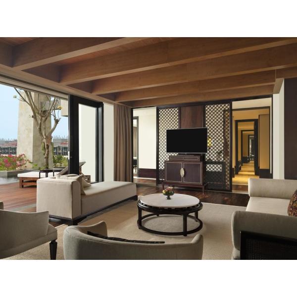 Тропический роскошный праздник/курортный отель на мебелях острова естественных тематических твердых деревянных винтажных