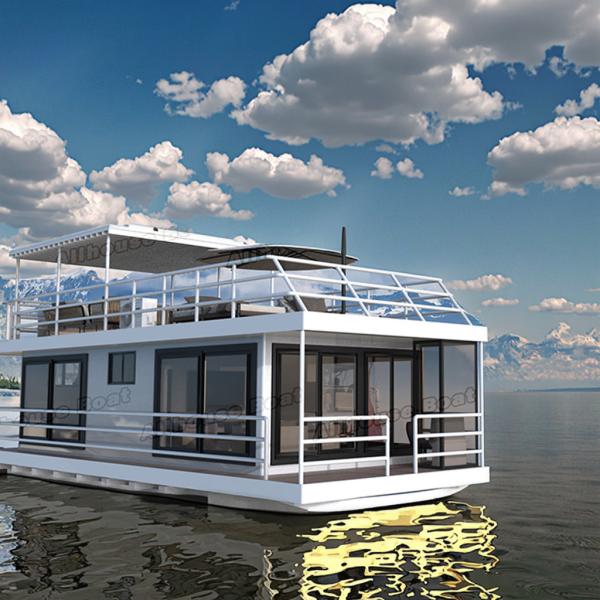 Bateau flottant en aluminium Hôtel de luxe et de confort
