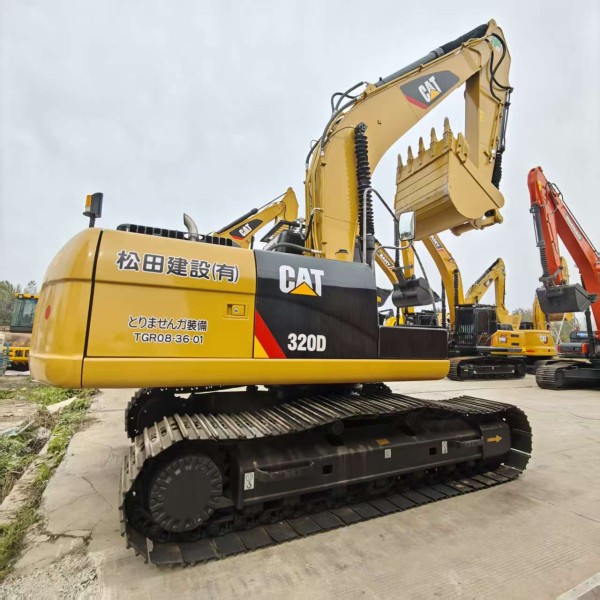 Original Japanese Used CAT 320D Excavator  20 Ton Large Machinery Used CAT320D 325C 320C Hydraulic Crawler Excavator