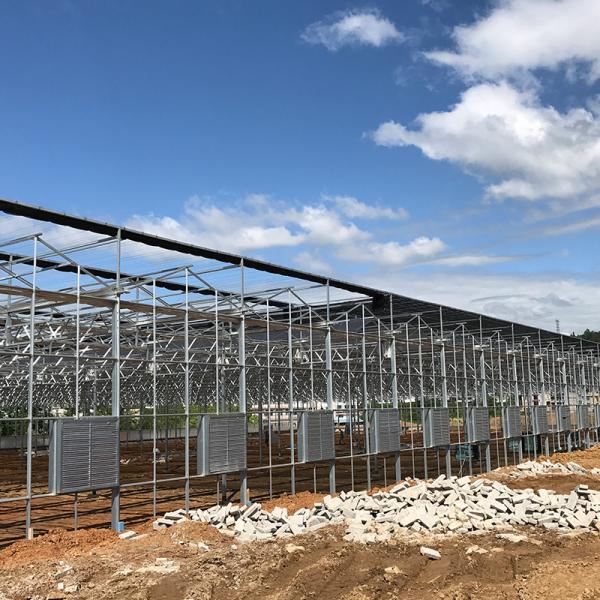 Instruction for Agricultural Glass Hydroponics System Commercial Greenhouses Frame