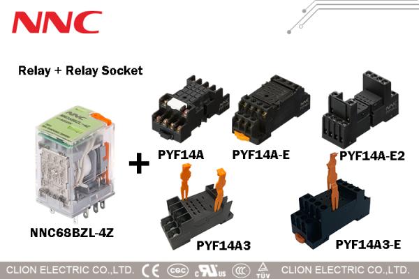 NNC General Purpose Relay NN68BZL high dc voltage relay for Car Charging pile Solar Energy