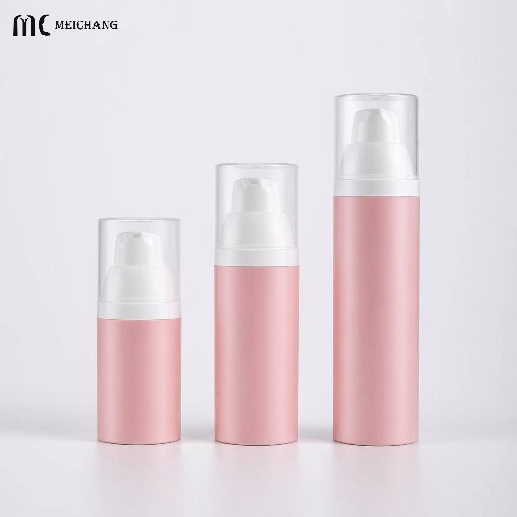 30ml 50ml 75ml Refillable PP Airless Lotion Pump Bottle for Eye Cream and Skincare Packaging(MC-228)