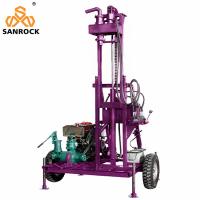 Machines portables de forage de puits d'eau trou de forage en eau profonde de 120 m