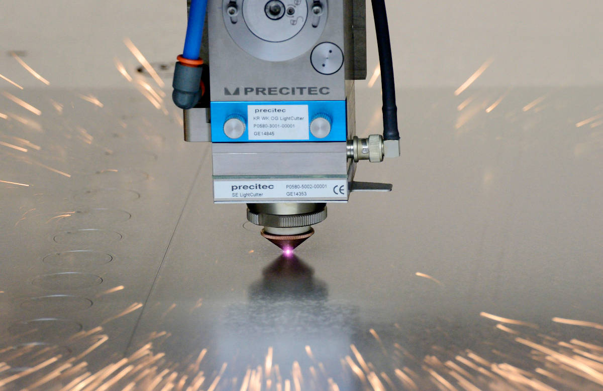 Голова лазера волокна ECO 6KW 25MM для машины Precitec LightCutter Cnc