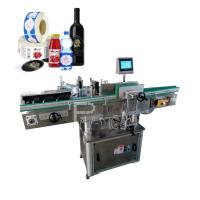 Machine à étiquettes 50BPM d'autocollant adhésif principal simple pour la bouteille ronde