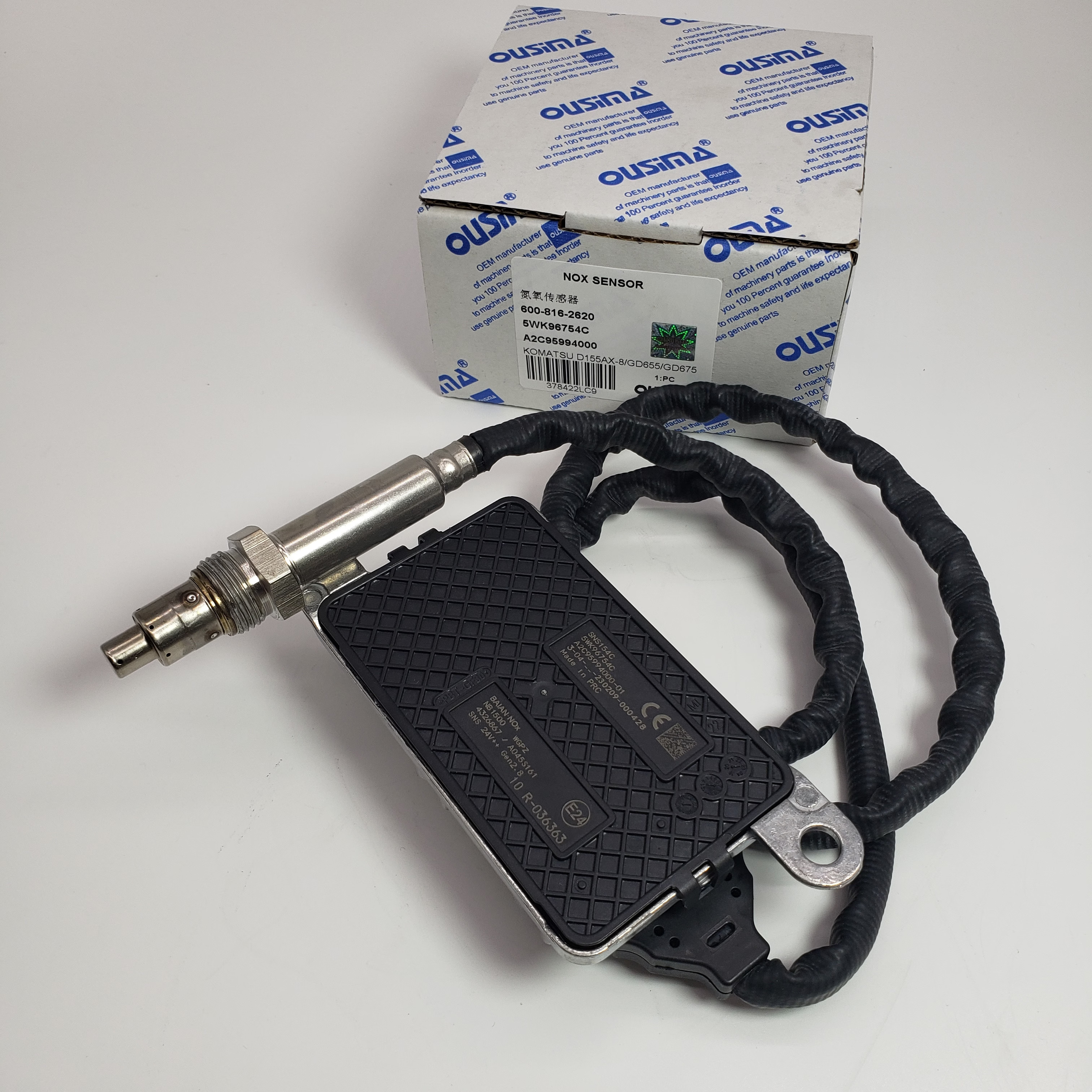Датчик 600-816-2620 5WK96754C A2C95994000 окиси азота Nox для KOMATSU D155AX-8 GD655 GD675