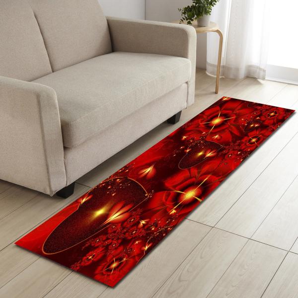 Tapete de Mats Anti Fatigue Anti Slip do assoalho da cozinha do dia de Valentim