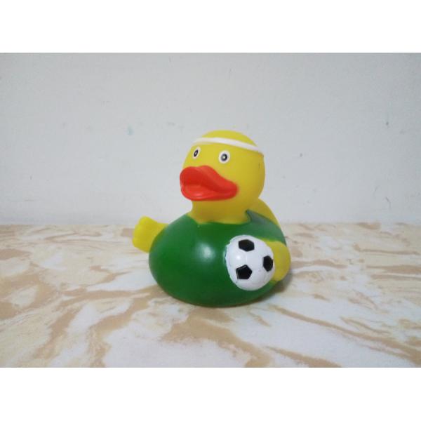 Sport Theme Hockey Rubber Duck , Bath Plastic Weighted Ducks For Racing