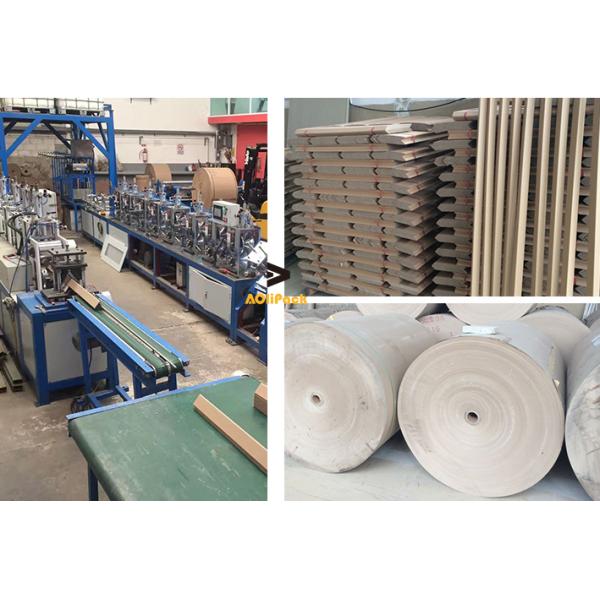 Протекторы края паллета круга 2.5mm картона